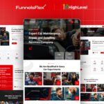 Get More Bookings & Build Trust with a Clean, Modern Auto Repair Funnel!