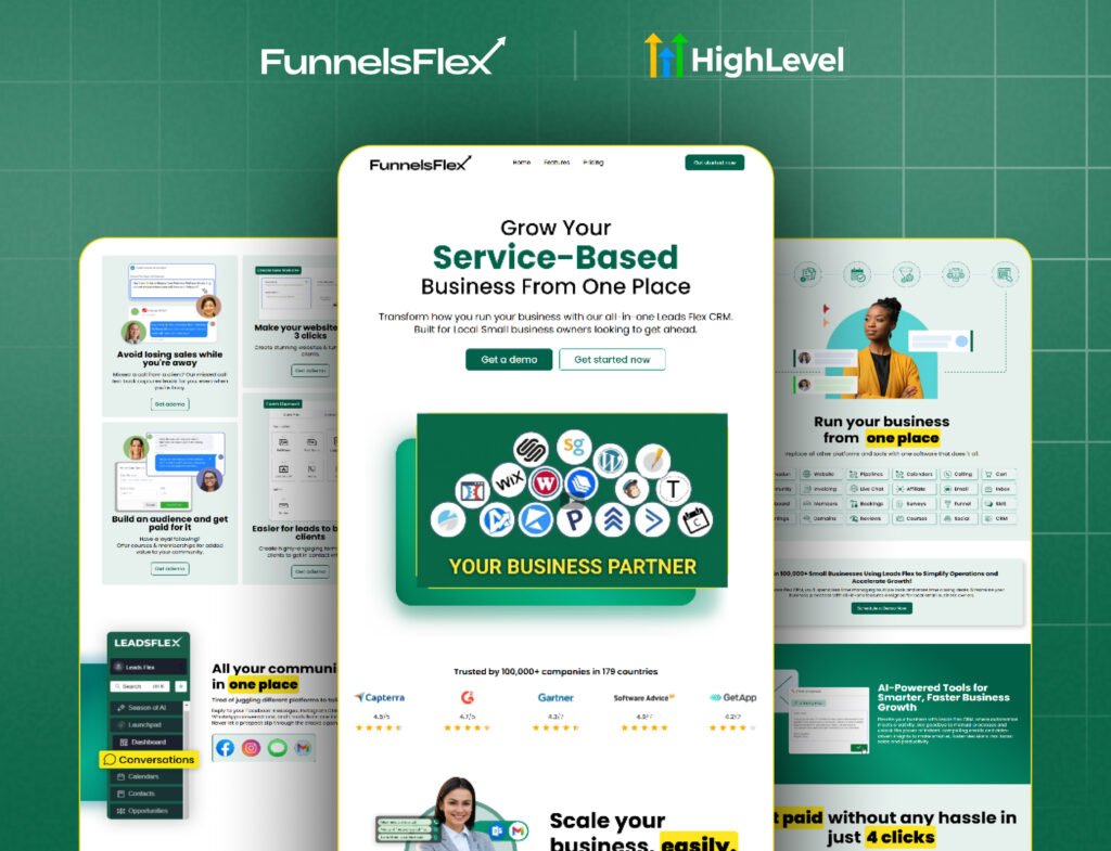 GoHighLevel SaaS Funnel - Grow Your Service-Based Business