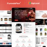 High-Converting Fitness Supplement Funnel