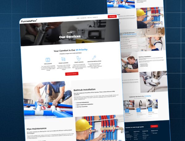 High-Converting Plumber Website Funnel