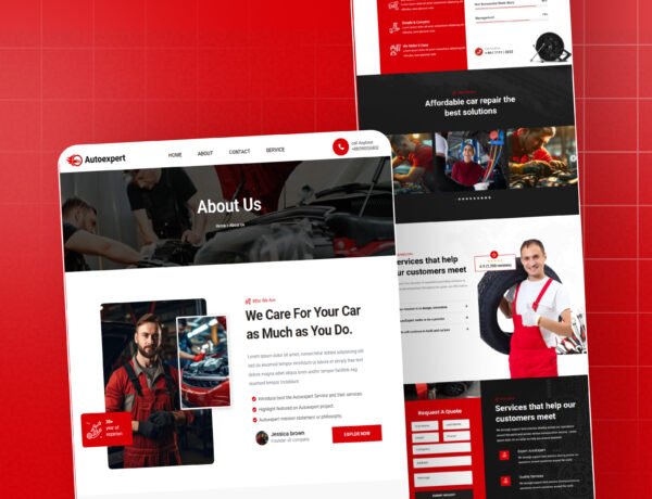 Get More Bookings & Build Trust with a Clean, Modern Auto Repair Funnel!
