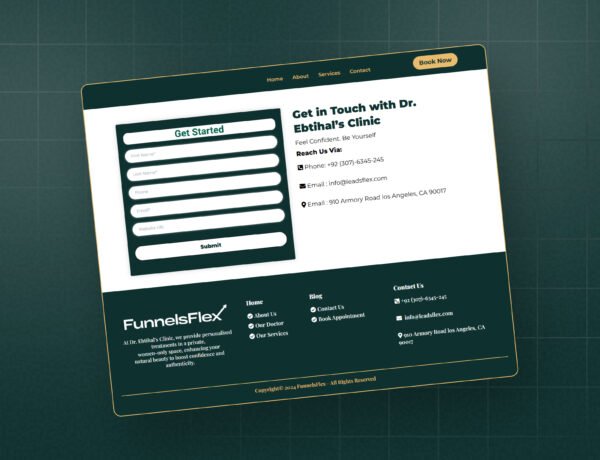 GoHighLevel Medical Template – Professional Website for Healthcare Experts
