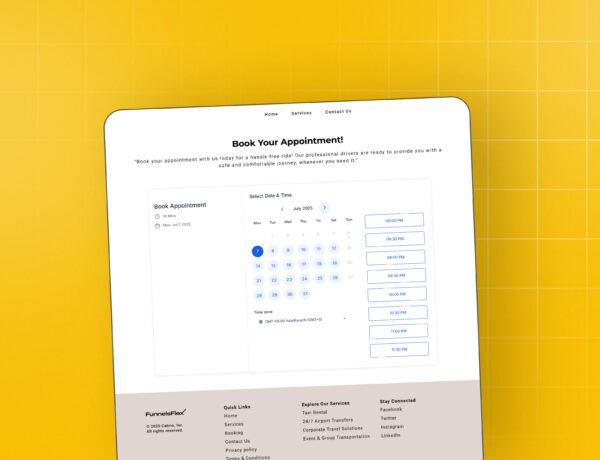 Taxi Booking Funnel
