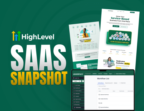 GoHighLevel SaaS Snapshot