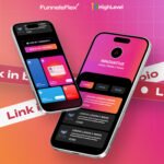 Modern Innovative Link Bio Funnel Template | Bold CRM Funnel for Tech Sellers & Affiliates