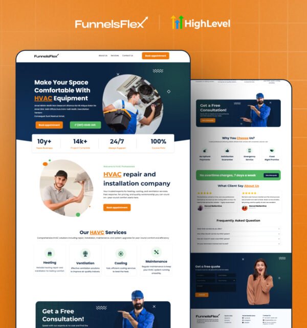 GoHighLevel HVAC Funnel to Boost Leads & Sales