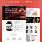 High-Converting Fitness Supplement Funnel