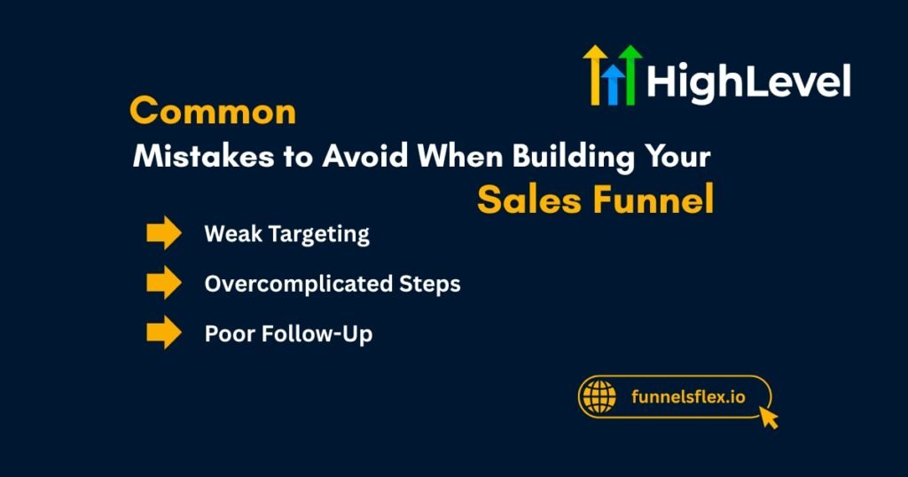 Common Mistakes to Avoid When Building Your Sales Funnel