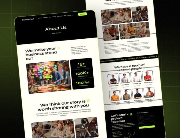 Digital Marketing Funnel Website for GoHighLevel – Boost Leads Fast