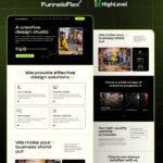 Digital Marketing Funnel Website for GoHighLevel – Boost Leads Fast