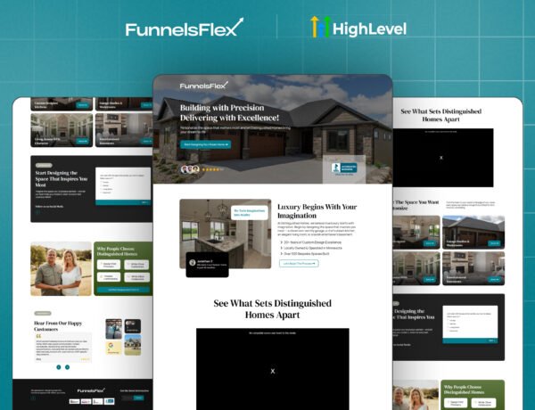 High-Converting Home Builder Funnel for GHL | Boost Leads Fast