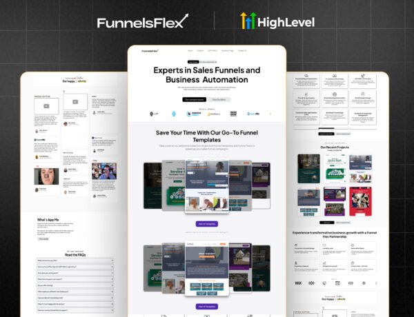 High-Converting GoHighLevel Sales Funnel
