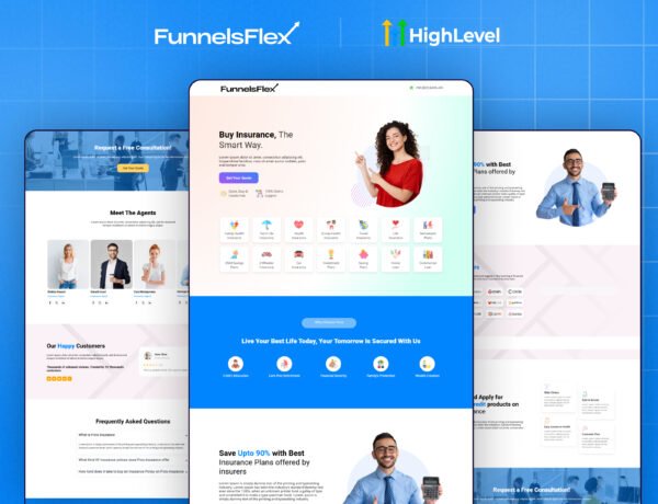 Insurance Funnel For GHL - Convert Clicks Into Clients