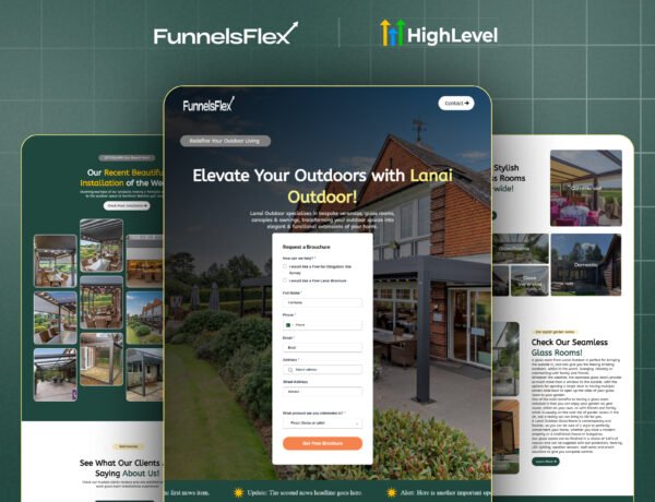 Outdoor Living Contractor Funnel – 1st Choices