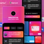 Modern Innovative Link Bio Funnel Template | Bold CRM Funnel for Tech Sellers & Affiliates