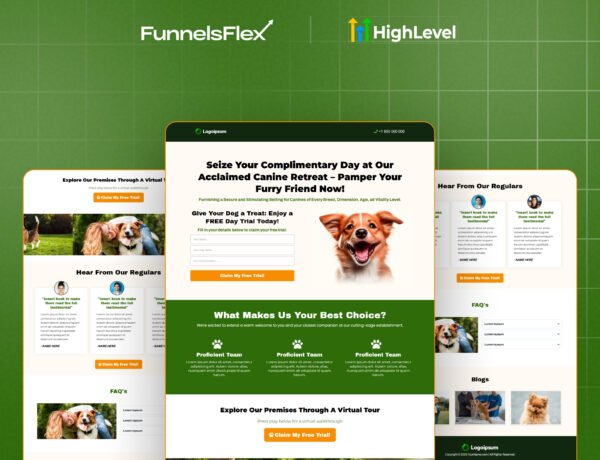 PetCare Funnel Template for GHL – Boost Your Pet Business Online