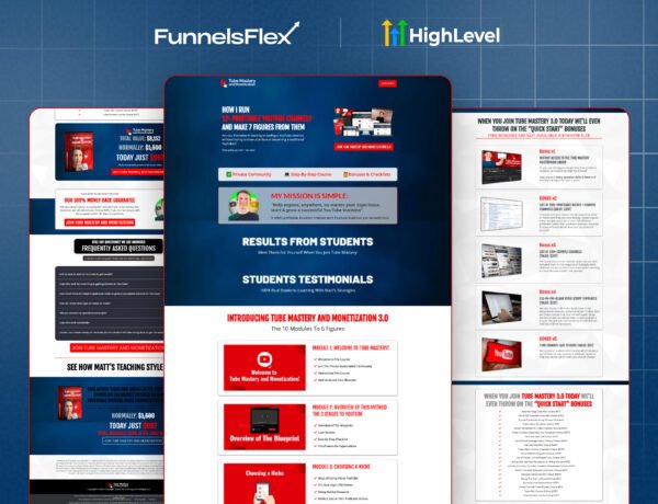 HighLevel Automation YouTube Funnel For Growth & Passive Income