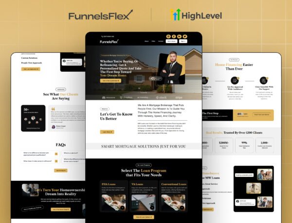 Home Loan website Template