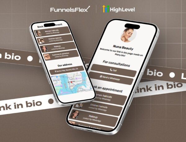 Bio Link Page for Salons, Stylists & MUAs