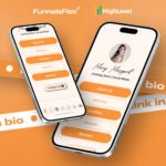 Social Media Link Page Bio Funnel Template | Stylish, Mobile-Optimized Funnel for Creators & Brands