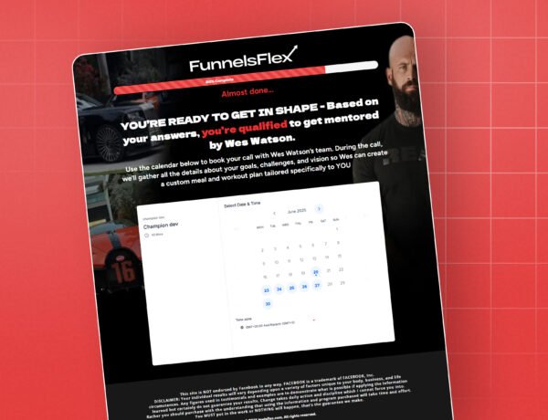 Fitness Funnel Template – Built for GoHighLevel