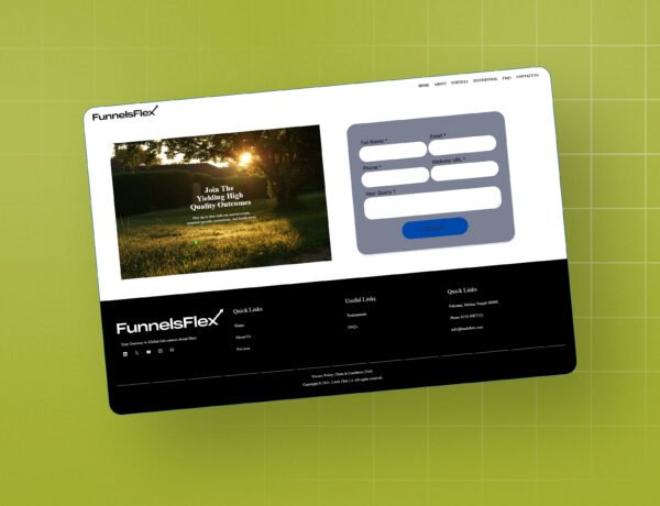 High-Converting Landscaping Services Funnel