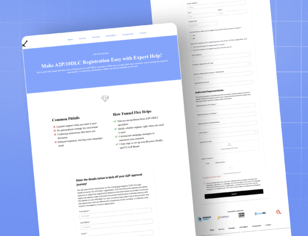 GoHighLevel Sales Website Funnel
