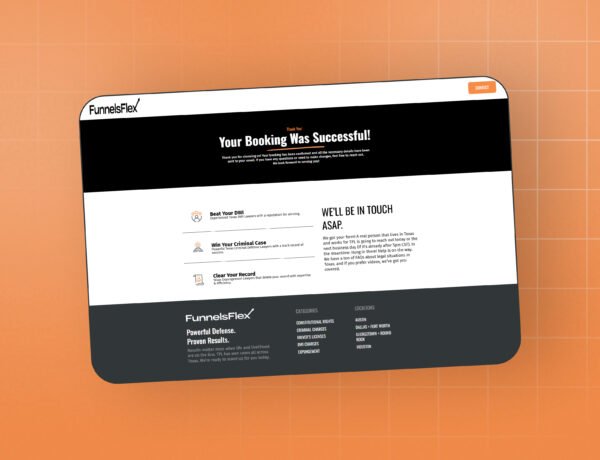 Launch your legal funnel fast! Automate lead capture, book consults, and grow your law firm with our GoHighLevel template.