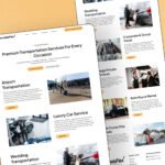 Luxury Transportation Services Template For Every Occasion