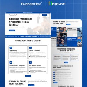 Fitness Website Template