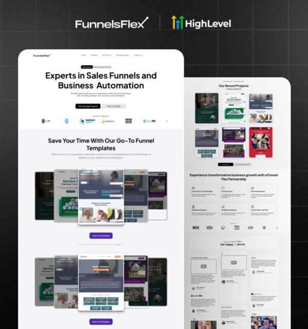 High-Converting GoHighLevel Sales Funnel