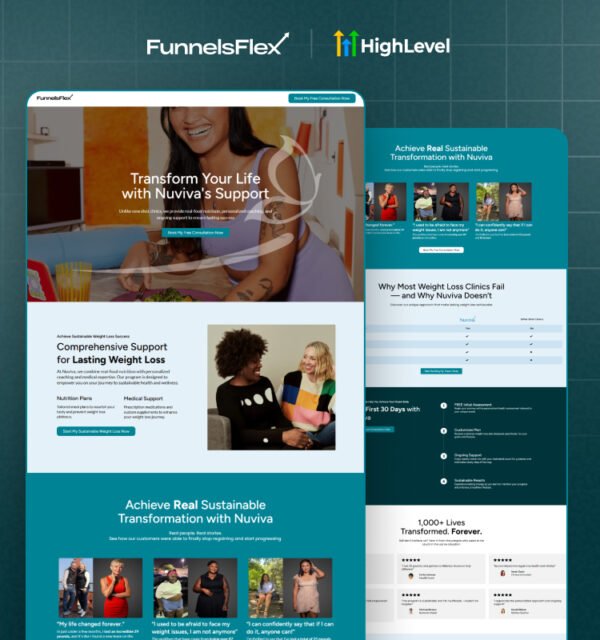 High-Converting Weight Loss Coaching Funnel