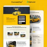 Taxi Booking Funnel - Drive More Bookings Instantly