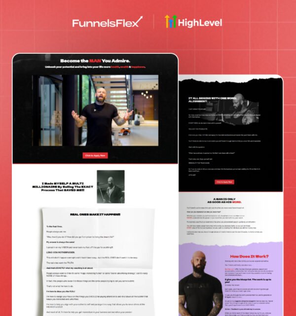 Fitness Funnel Template – Built for GoHighLevel