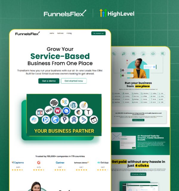 GoHighLevel SaaS Funnel - Grow Your Service-Based Business