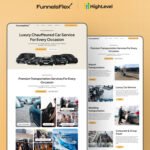 Luxury Transportation Services Template For Every Occasion