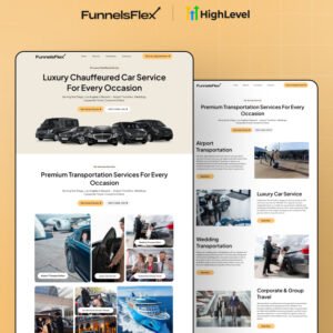 Luxury Transportation Services Template For Every Occasion
