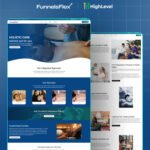 GoHighLevel Holistic Care Website – A Beautiful Template For wellness Purpose