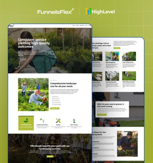 High-Converting Landscaping Services Funnel