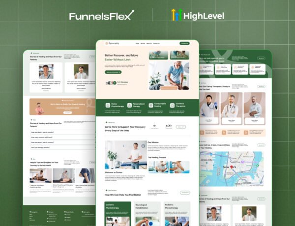 High-Converting Physiotherapy Funnel