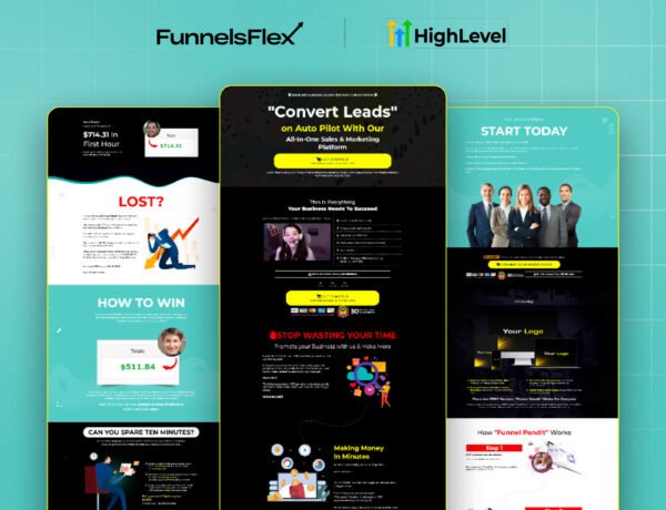 High-Converting GoHighLevel SaaS Funnel Template