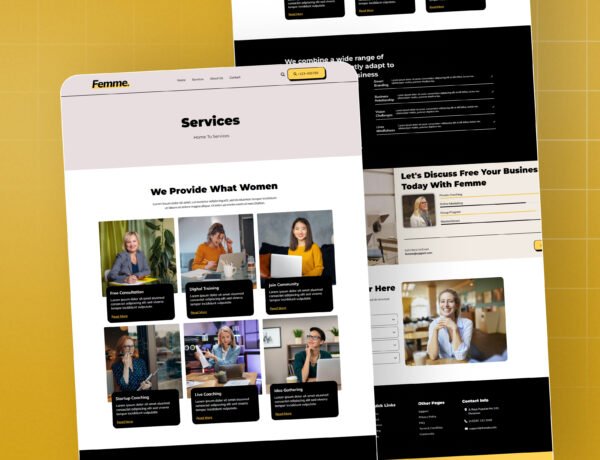 High-Converting GoHighLevel Website Template for Women Entrepreneurs