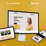 High-Converting GoHighLevel Website Template for Women Entrepreneurs