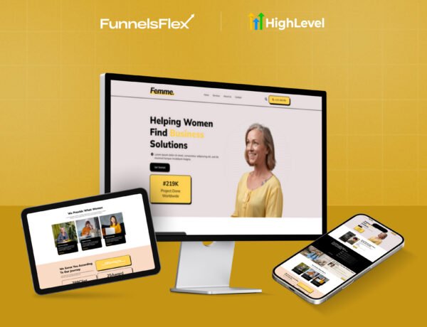 High-Converting GoHighLevel Website Template for Women Entrepreneurs