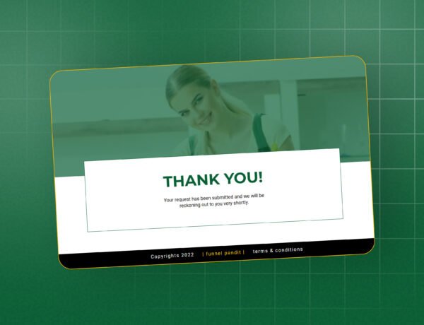 High-Converting Cleaning Services Funnel