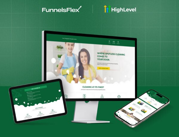 High-Converting Cleaning Services Funnel