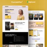 High-Converting GoHighLevel Website Template for Women Entrepreneurs