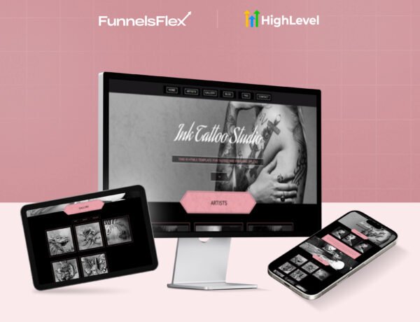 GoHighLevel Tattoo Funnel Template | High-Converting Sales Funnel for Tattoo Studios