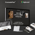 GoHighLevel Membership Website Template, Online Course Funnel GHL, Coaching Community Platform, Digital Learning Sales Page