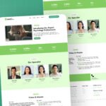 GoHighLevel Psychology and Wellness Website Template | Therapy Consulting Funnel